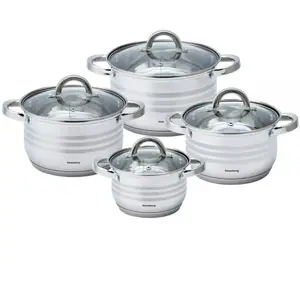 Cookware set Klausberg KB-7694 — 8-piece pot and pan set
