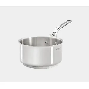 Katliņš de Buyer 3410.16 — Apaļš no nerūsējošā tērauda, 1,6 L, Ø16 cm, augstums 80 mm
