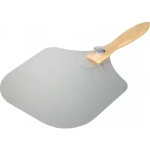 Pizza shovel (folding) Brunbeste model 3348 — square pizza peel for handling and serving