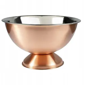 Copper Champagne Bowl Herbatint (Misa do szampana) — decorative copper serving bowl