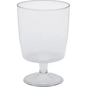 Wine glass Vrige model 5529, red wine, stemmed PS plastic 23 cl, transparent, pack of 10