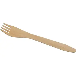 Fork Antalis Nature Line 16 cm – disposable cutlery, pack of 100