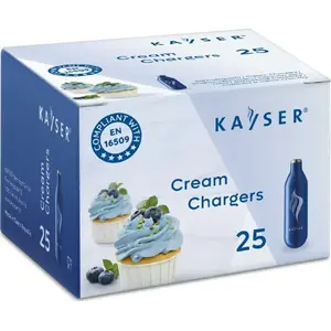 Cream Whipper N2O Cartridges ART Kayser 7.5 g – 25 pieces