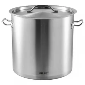 Cooking Pot with Stainless Steel Lid KingHoff KH-1963, 25 L capacity