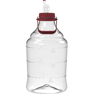 Demijohn Sourcing UNBREAKABLE 20 L with Handle and Airlock – 20L Glass-Style Fermentation Vessel