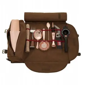 Bar-tending Bag Royal Catering BPR-BTRLL01 – portable bartender kit bag for tools and accessories
