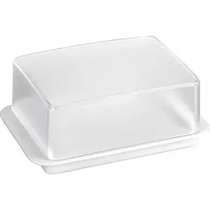 Vienaizmetams RPET ēdiena trauks MULTI Multi Plastbæger Catersource 250 ml, kvadrātiska eņģu vāciņš, 85×97×41 mm, caurspīdīgs, 5×100 gab.