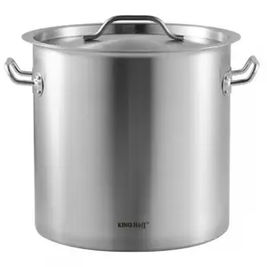 KingHoff Stainless Steel Gastronomy Pot with Lid 17 L KH-1961