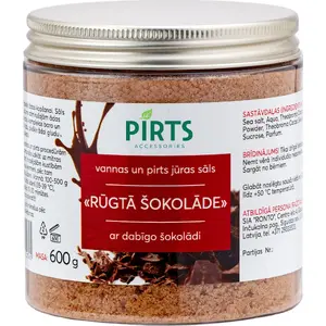 Pirts jūras sāls ar tumšās šokolādes aromātu, Royal Catering SEASALT FOR SAUNAS 600 g
