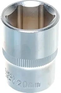 Hex Socket 1/2" 20 mm Rockforce RF-54520