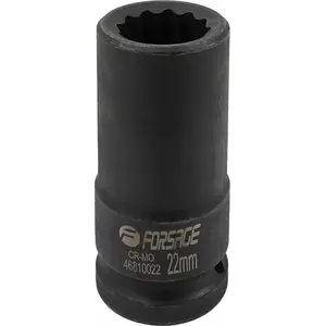 Impact deep socket 3/4" 22 mm (12-point) Forsage
