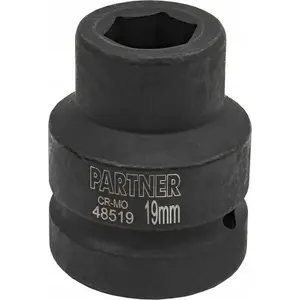 Переходник-насадка 19 мм 1" 6-гранный — PARTNER PA-48519