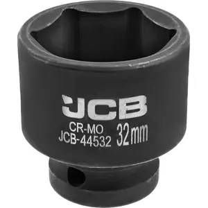 Головка 1/2" 32 мм (6-гранная) JCB — ударная