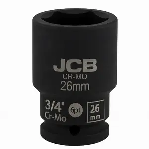 Socket bit 3/4" 26mm (6-point) Makita JCB-46526