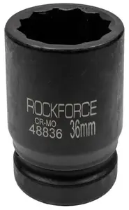 Impact Socket 36 mm 1" (6-point) Rockforce RF-48536