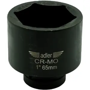 Impact Socket 6-Point 1" 65 mm short — Adler 3525.65