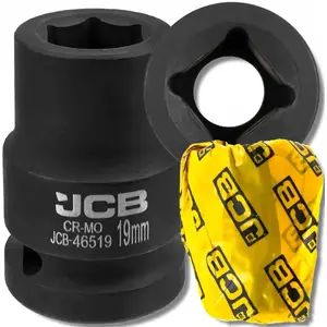 Головка ударная 3/4" (19 мм), 6-гранная, JCB JCB-46519