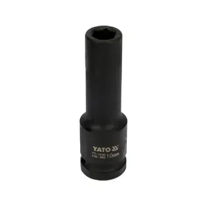 Trieciena ligzda YATO YT-1030, 1/2" vārpsta, melna, diametrs 1,75 cm, platums 78 mm