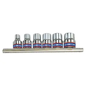 Набор головок King Tony 3106PR — привод 3/8", 6 головок, Франция