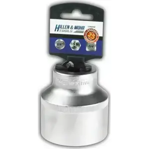 Socket 3/4" 27 mm Dedra model 17A427Z, hexagonal with lanyard attachment