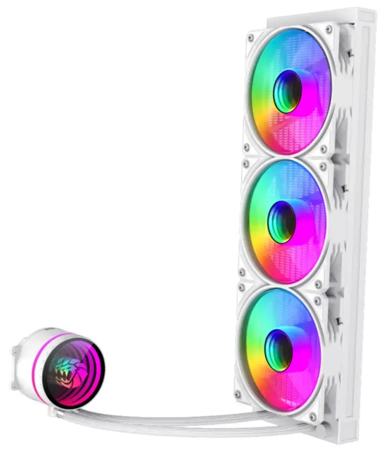 GameMax ICEBURG 360 INFINITY WH liquid cooler Photo 3