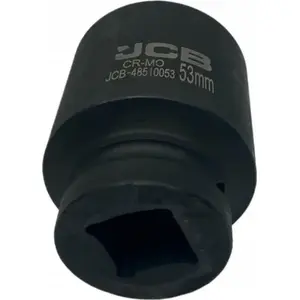 Deep Impact Socket 1" 53 mm (6-point) JCB