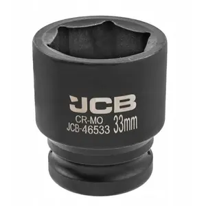 Головка ударная JCB 3/4" 33 мм 6-гранная