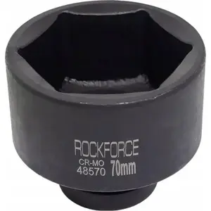 Impact Socket 1" 70mm 6-Point — Rockforce RF-4858070