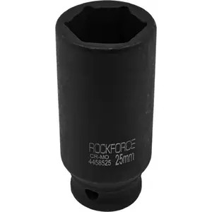 Deep Impact Socket 25 mm 6-Point 1/2" Drive Rockforce