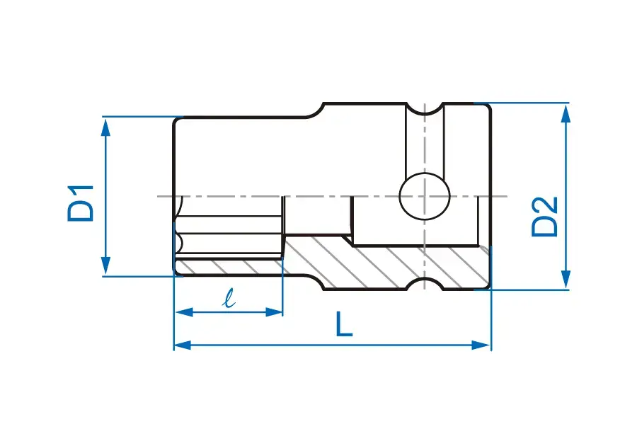 Socket Head Adapter King Tony 6575M Photo 2