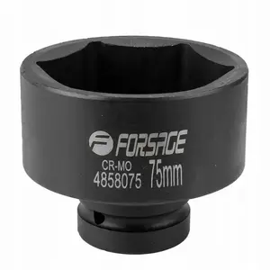 Impact Socket 1" 75mm 6-Point, Proline F-4858075