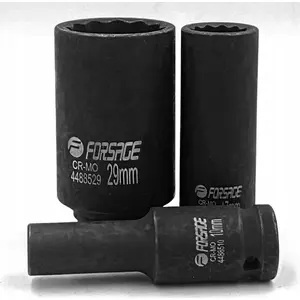 Ударная головка Forsage F-4488510, 1/2" привод, 10 мм (12-гранная)
