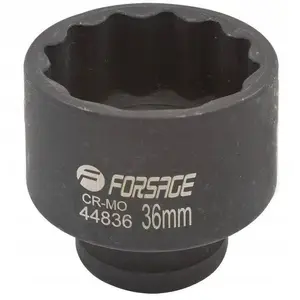 Socket 36 mm 1" 12-point Forsage F-58936
