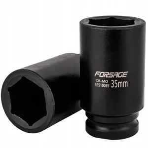 Impact Deep Socket 35 mm 3/4" (6-point) 100 mm length — Forsage