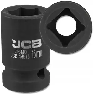 Головка торцевая 1/2" 15 мм 6-гранная — JCB JCB-44515