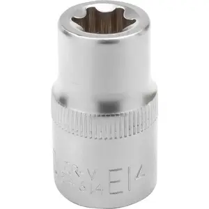 Socket bit TORX 1/2" E14 by JCB — 1/2-inch drive, E14 TORX profile