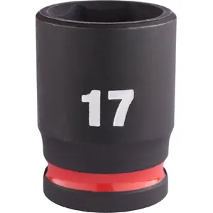 Socket bit, JCB deep thin-walled 1/2" 17mm 6-point