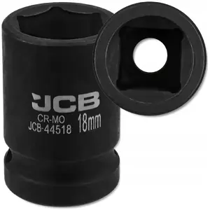 Socket bit 1/2" 18 mm (6-point) JCB JCB-44518