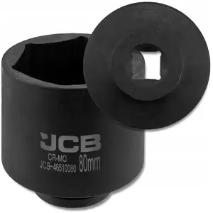 Ударная глубокая головка 3/4" 80 мм (6-гранная) JCB