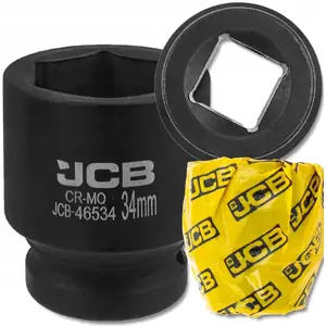 Головка ударная 3/4" 34 мм (6-гранная) — JCB JCB-46534