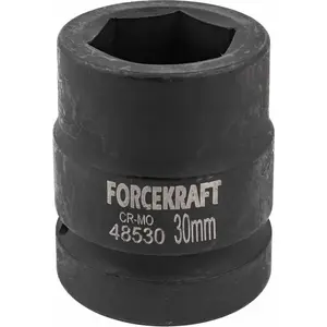 Impact Socket Forcekraft 30 mm 1" 6-point (FK-48530)