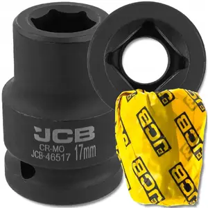 Impact Socket 3/4" 17mm 6-Point JCB JCB-46517