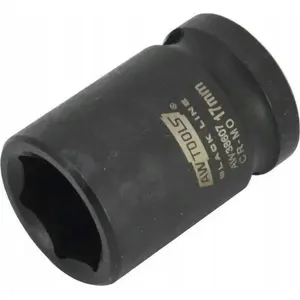 Impact Socket AWTools 1/2" Short Hex 27 mm Black Line AW38617BL