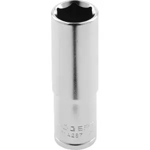 Торцевая насадка 1/2" привод, 19 мм, длинная, CrV — högert technik HT1A269