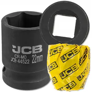 Головка 1/2" 22 мм (6-гранная) JCB JCB-44522