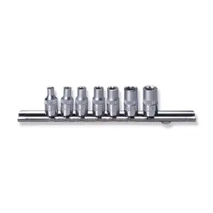 Socket Bit Set Torx 1/4" Jonnesway E4–E11 7-piece (S06H27S)