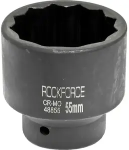 Impact Socket 55 mm 1" 12-Point Rockforce RF-48855