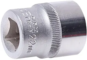 Socket 1/2" 22 mm (6-point) Rockforce RF-54522