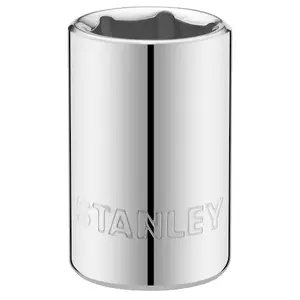 Socket set STANLEY STMT86108-0 — 1/4" drive, metric sockets, length 81 mm, width 45 mm