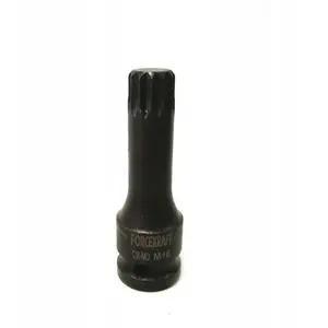 Impact Spline Bit Socket Forcekraft FK-24807814MPB M14 to 1/2" adapter